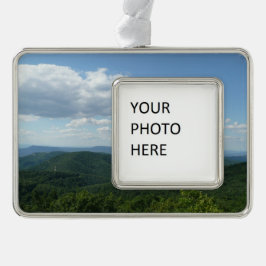 Appalachian Mountains I Shenandoah Verzilverd Omlijst Ornament