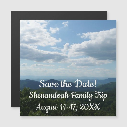 Appalachian Mountains II Shenandoah (Voorkant / Achterkant)