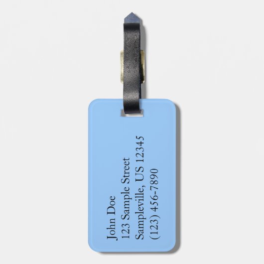 Appalachian Mountains II Shenandoah Bagagelabel (Achterkant verticaal)