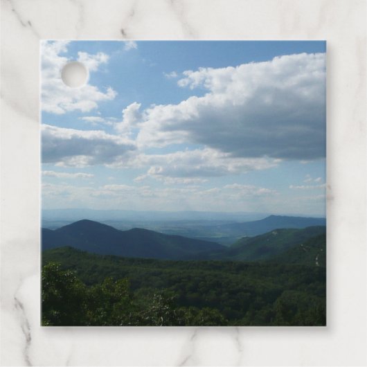 Appalachian Mountains II Shenandoah Bedankjes Labels (Voorkant)