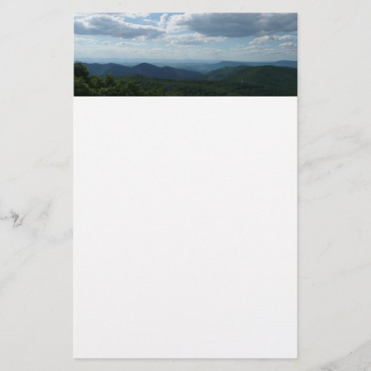 Appalachian Mountains II Shenandoah Briefpapier (Voorkant)