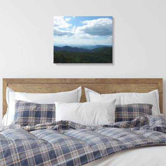 Appalachian Mountains II Shenandoah Canvas Afdruk (Insitu (Slaapkamer))
