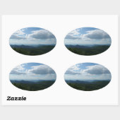 Appalachian Mountains II Shenandoah Ovale Sticker (Vel)