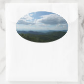 Appalachian Mountains II Shenandoah Ovale Sticker (Tas)