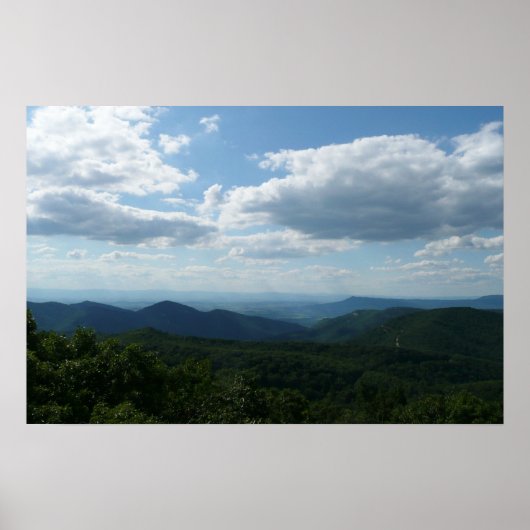 Appalachian Mountains II Shenandoah Poster (Voorkant)