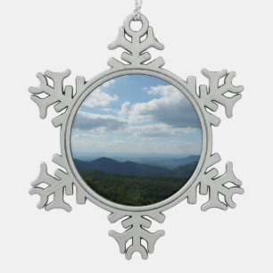 Appalachian Mountains II Shenandoah Tin Sneeuwvlok Ornament