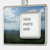 Appalachian Mountains II Shenandoah Verzilverd Omlijst Ornament (Links)