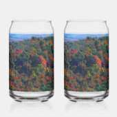 Appalachian Mountains in de herfst Blikvorm Glas (Rechts)