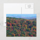 Appalachian Mountains in de herfst Briefkaart (Voorkant / Achterkant)