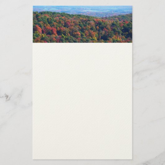 Appalachian Mountains in de herfst Briefpapier (Voorkant)