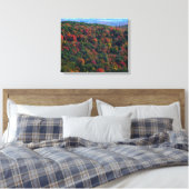 Appalachian Mountains in de herfst Canvas Afdruk (Insitu (Slaapkamer))