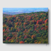 Appalachian Mountains in de herfst Gastenboek (Achterkant)