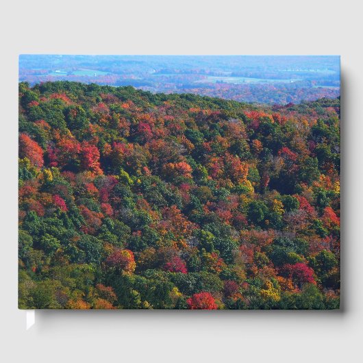 Appalachian Mountains in de herfst Gastenboek (Voorkant)