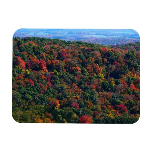 Appalachian Mountains in de herfst Magneet (Horizontaal)