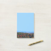 Appalachian Mountains in de herfst Post-it® Notes (Op bureau)