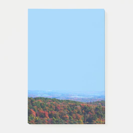 Appalachian Mountains in de herfst Post-it® Notes (Voorkant)