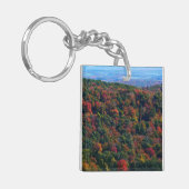 Appalachian Mountains in de herfst Sleutelhanger (Voorkant Links)