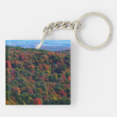Appalachian Mountains in de herfst Sleutelhanger (Achterkant)