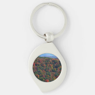 Appalachian Mountains in de herfst Sleutelhanger