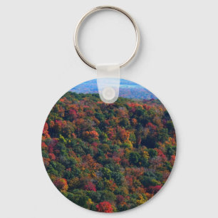 Appalachian Mountains in de herfst Sleutelhanger
