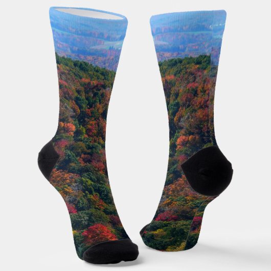 Appalachian Mountains in de herfst Sokken (Gebogen)