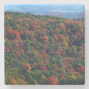 Appalachian Mountains in de herfst Stenen Onderzetter