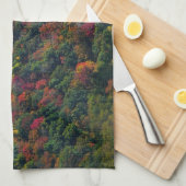 Appalachian Mountains in de herfst Theedoek (Quarter Fold)