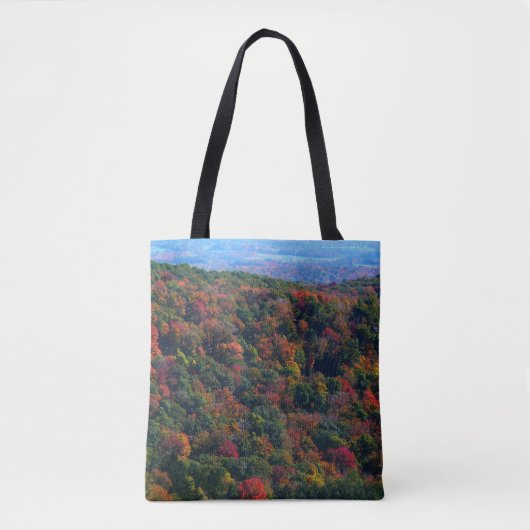 Appalachian Mountains in de herfst Tote Bag (Voorkant)