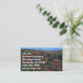 Appalachian Mountains in de herfst Visitekaartje (Staand voorkant)