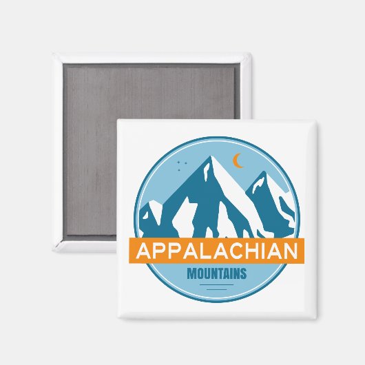Appalachian Mountains Magneet (Voorkant / Achterkant)