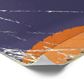 Appalachian Mountains vintage-poster Poster (Hoek)