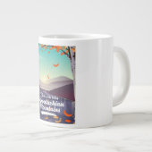 Appalachian Mountains vintage reisposter Grote Koffiekop (Voorkant rechts)