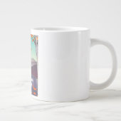 Appalachian Mountains vintage reisposter Grote Koffiekop (Rechts)