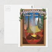 Appalachian National Scenic Trail Briefkaart (Voorkant / Achterkant)
