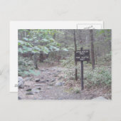 appalachian sleepPennsylvania zuidenberg Briefkaart (Voorkant / Achterkant)