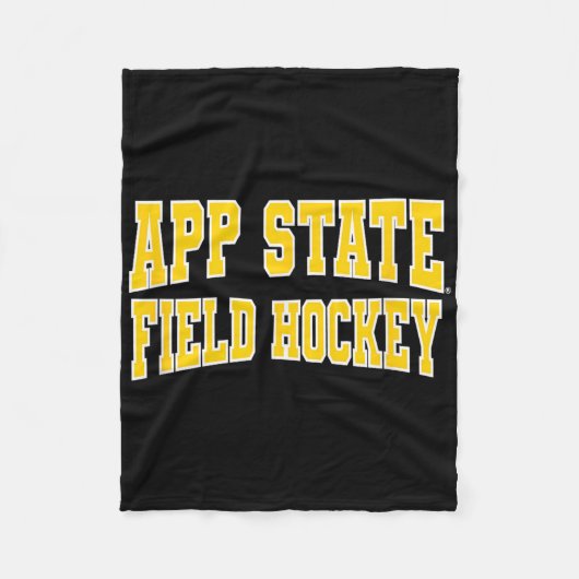 Appalachian State University veldhockeykleding Fleece Deken (Voorkant)