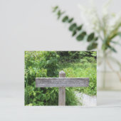 Appalachian Trail-ansichtkaart Briefkaart (Staand voorkant)