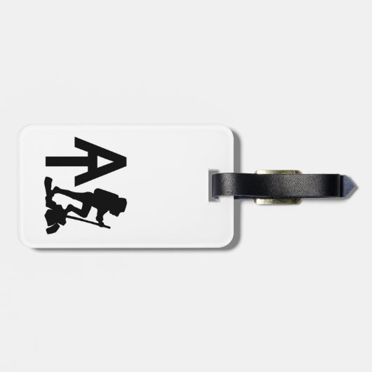 Appalachian Trail - AT - Bucket List Hike Bagagelabel (Achterkant horizontaal)