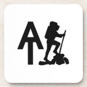 Appalachian Trail - AT - Bucket List Hike Bier Onderzetter (Voorkant)