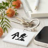 Appalachian Trail - AT - Bucket List Hike Sleutelhanger (Voorkant Rechts)