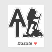 Appalachian Trail - AT - Bucket List Hike Sticker (Vel)