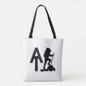 Appalachian Trail - AT - Bucket List Hike Tote Bag (Achterkant)