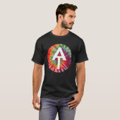 Appalachian Trail Blaze Appalachian Trail Marker T T-shirt (Voorkant volledig)