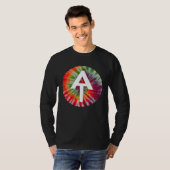 Appalachian Trail Blaze Appalachian Trail Marker T T-shirt (Voorkant volledig)