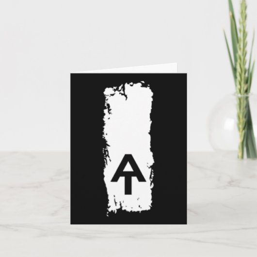Appalachian trail blaze pocket patch kaart (Voorkant)