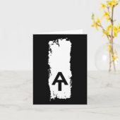 Appalachian trail blaze pocket patch kaart (Gele Bloem)