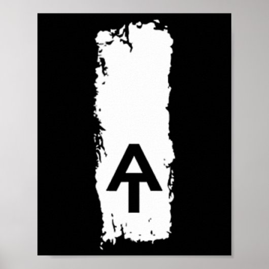 Appalachian Trail Blaze Zakpocketpatch Poster (Voorkant)