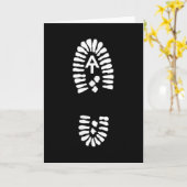 Appalachian Trail Boot Print Kaart (Gele Bloem)