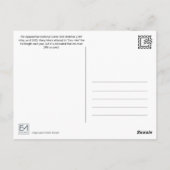 Appalachian Trail Briefkaart (Achterkant)