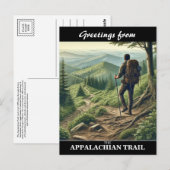 Appalachian Trail Briefkaart (Voorkant / Achterkant)
